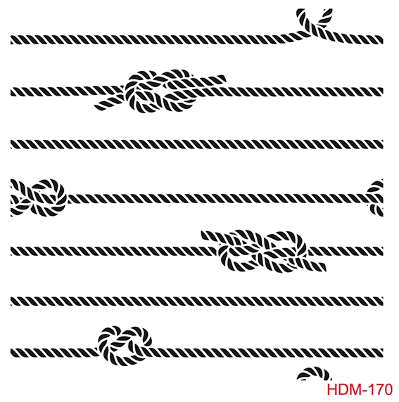 Cadence Home Dekor Stencil HDM170 ( 25 x 25 )