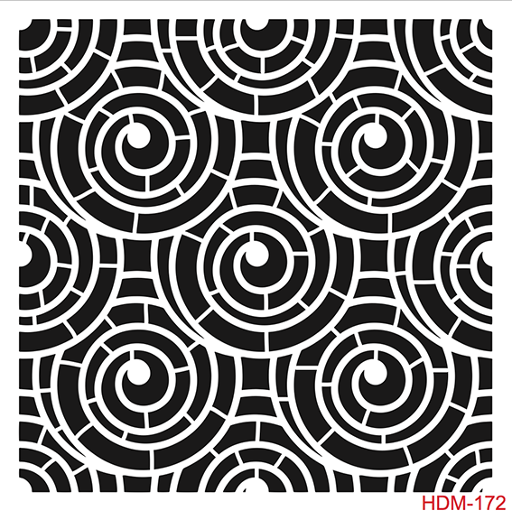 Cadence Home Dekor Stencil HDM172 ( 25 x25 )