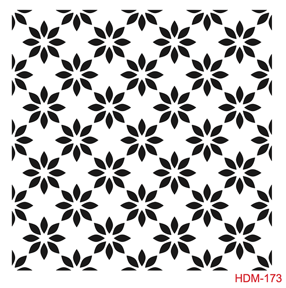 Cadence Home Dekor Stencil HDM173 ( 25 x 25 )
