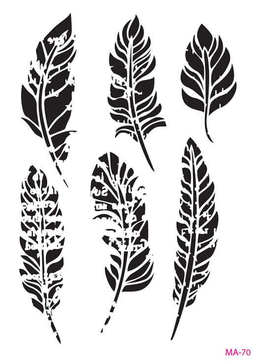 MA70 Mix Media Stencil