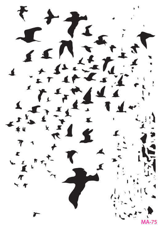 MA75 Mix Media Stencil