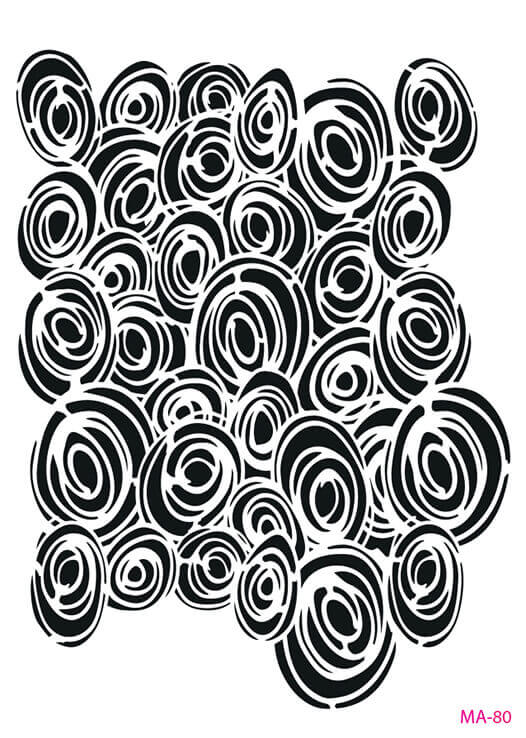 MA80 Mix Media Stencil