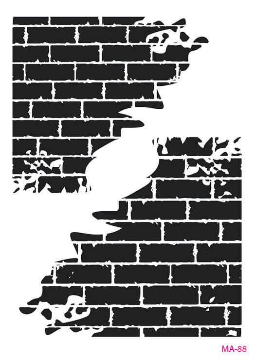 MA88 Mix Media Stencil