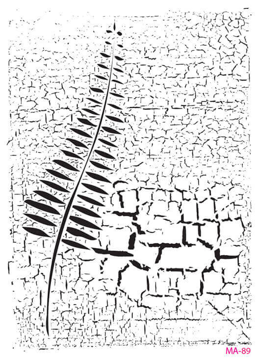 MA89 Mix Media Stencil