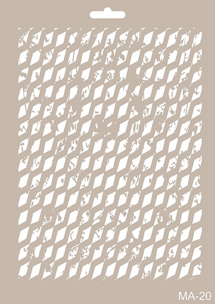 MA20 Mix Media Stencil