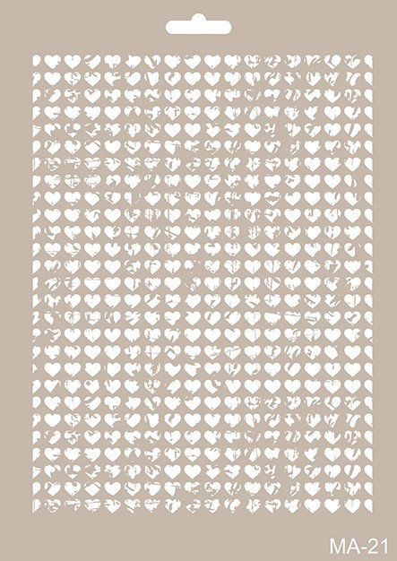 MA21 Mix Media Stencil