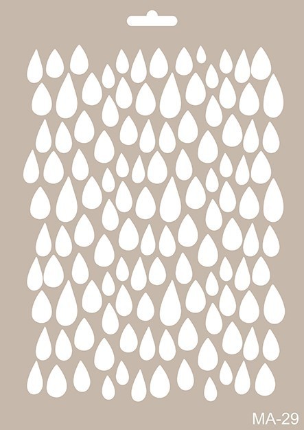 MA29 Mix Media Stencil