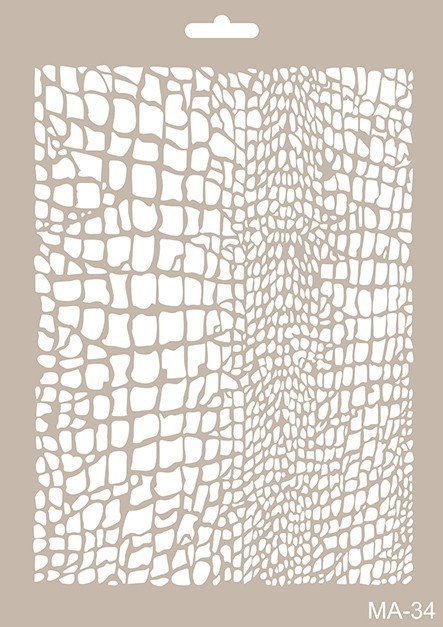 MA34 Mix Media Stencil
