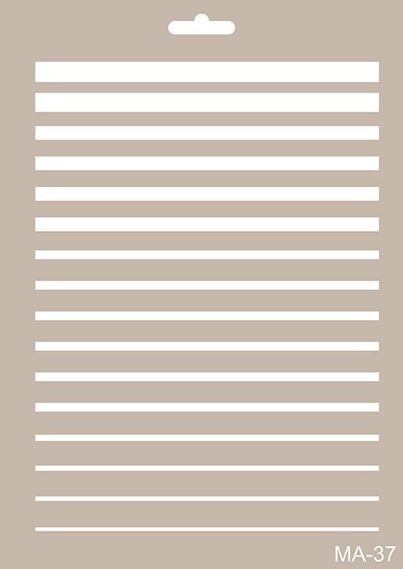 MA37 Mix Media Stencil