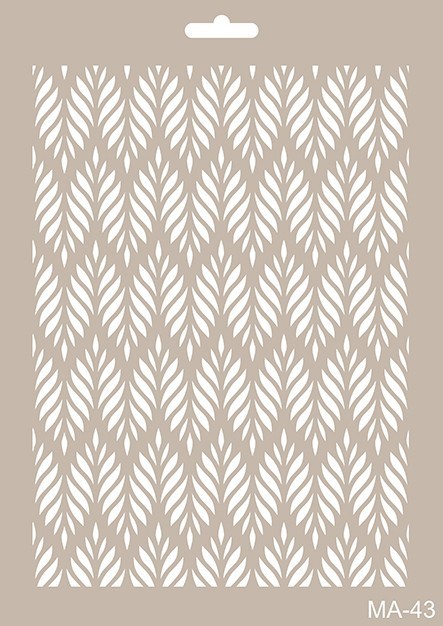 MA43 Mix Media Stencil