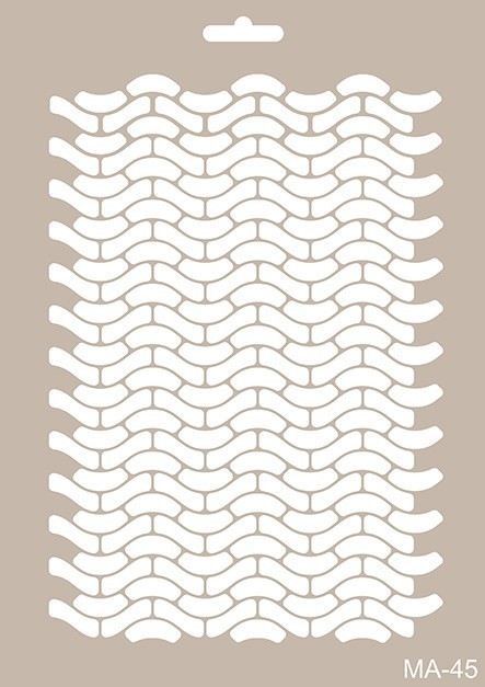 MA45 Mix Media Stencil