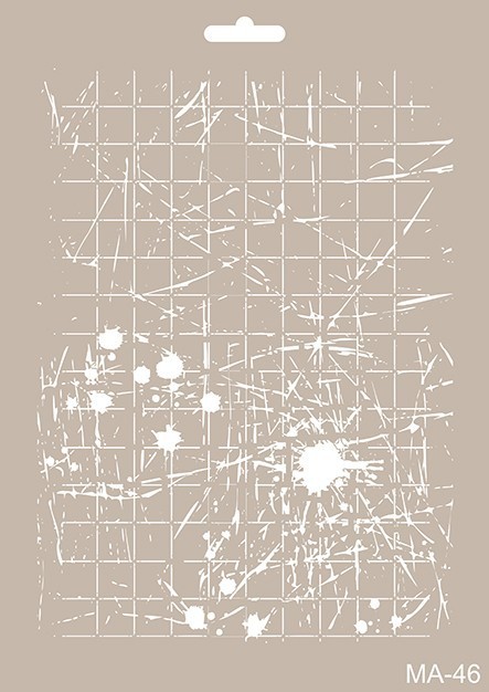 MA46 Mix Media Stencil