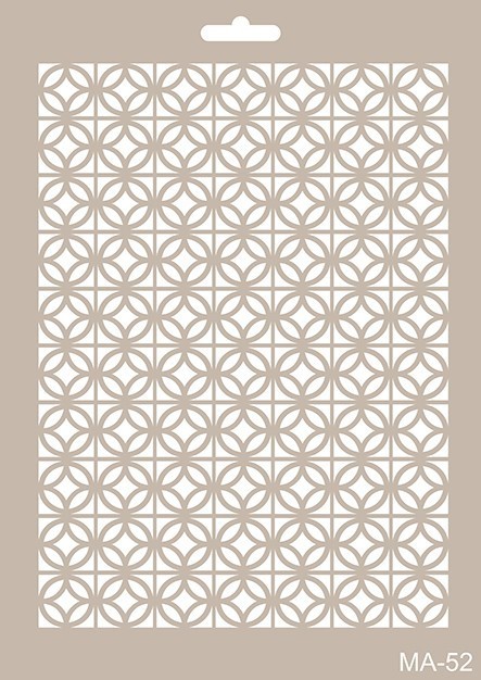 MA52 Mix Media Stencil