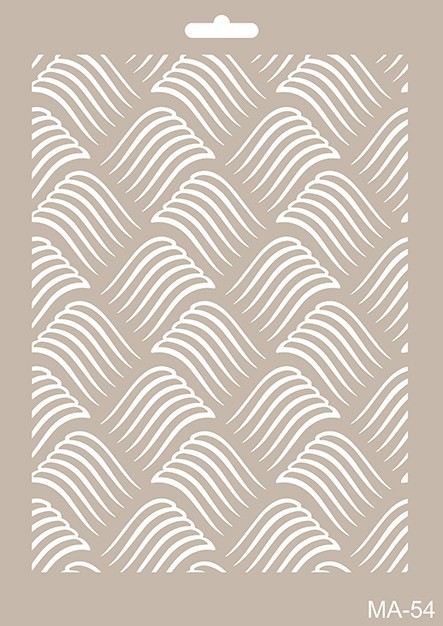 MA54 Mix Media Stencil