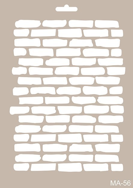 MA56 Mix Media Stencil