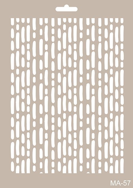 MA57 Mix Media Stencil