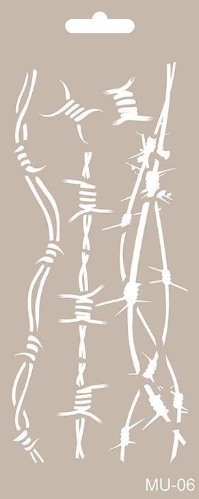 MU06 Mix Media Stencil