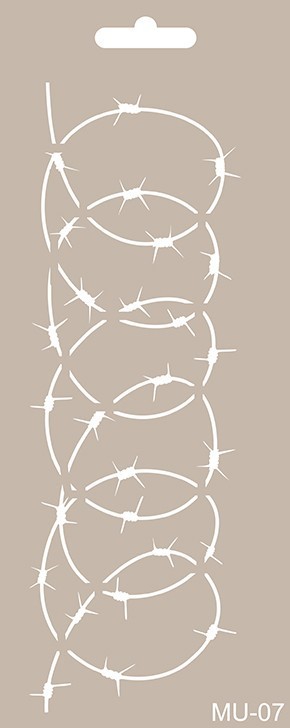 MU07 Mix Media Stencil