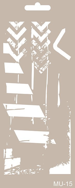 MU15 Mix Media Stencil