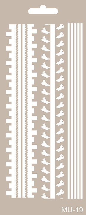 MU19 Mix Media Stencil