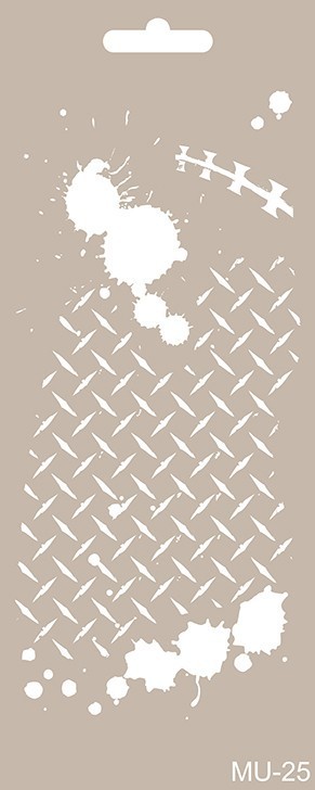 MU25 Mix Media Stencil