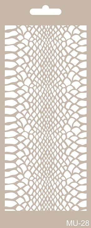 MU28 Mix Media Stencil