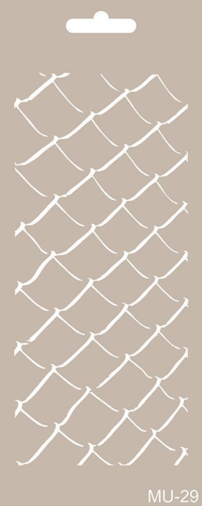 MU29 Mix Media Stencil