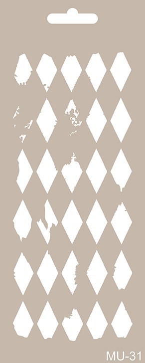 MU31 Mix Media Stencil