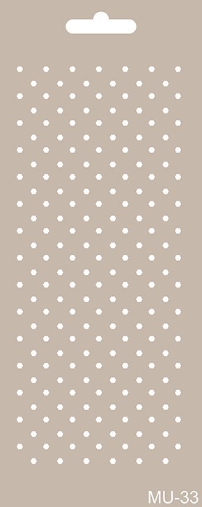 MU33 Mix Media Stencil