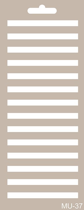 MU37 Mix Media Stencil