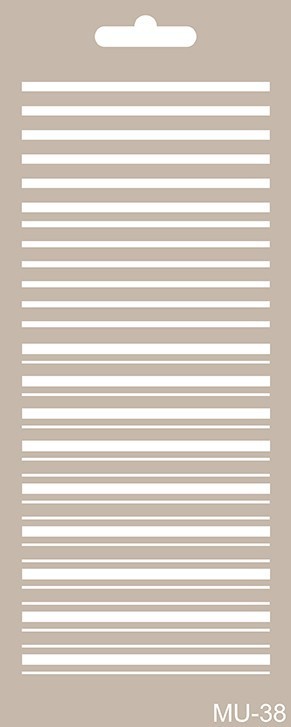 MU38 Mix Media Stencil