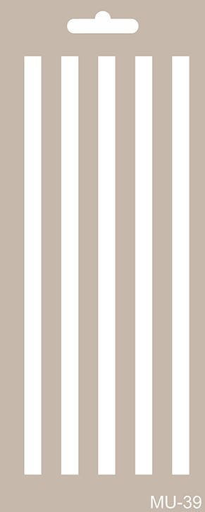 MU39 Mix Media Stencil