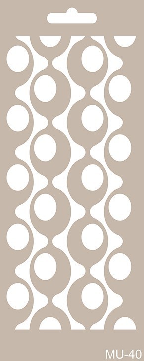 MU40 Mix Media Stencil