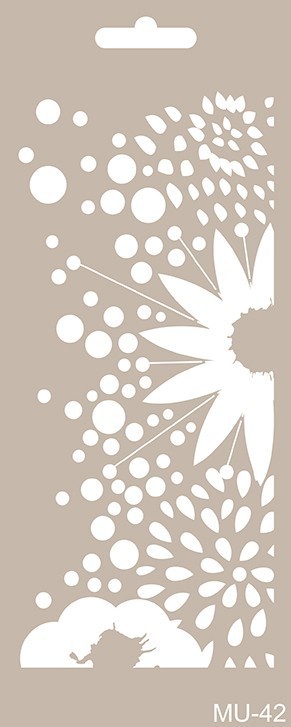 MU42 Mix Media Stencil