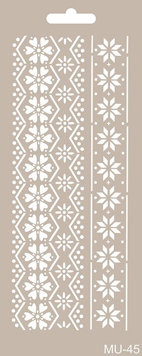 MU45 Mix Media Stencil