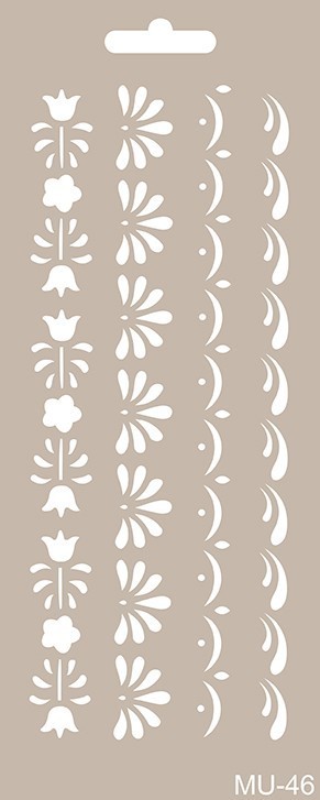 MU46 Mix Media Stencil