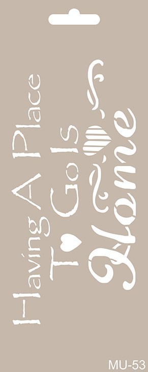 MU53 Mix Media Stencil