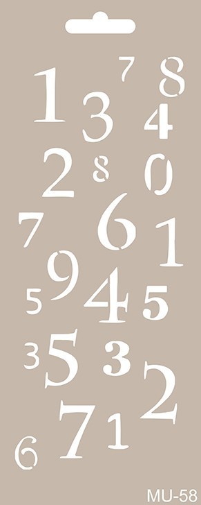 MU58 Mix Media Stencil