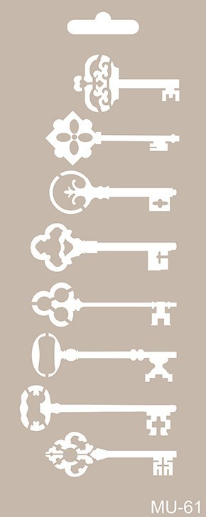 MU61 Mix Media Stencil