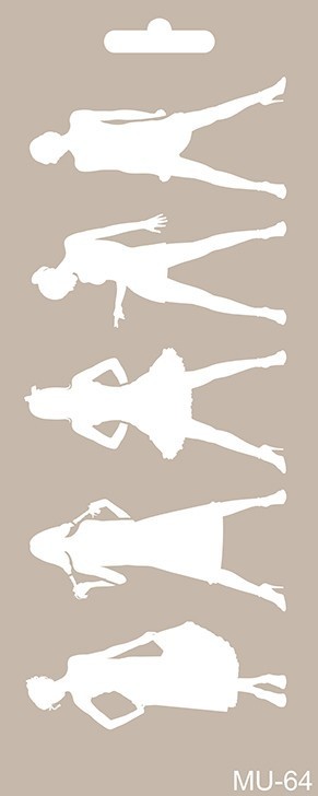 MU64 Mix Media Stencil