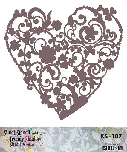 KS107 Silüet Stencil