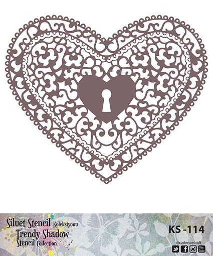 KS114 Silüet Stencil
