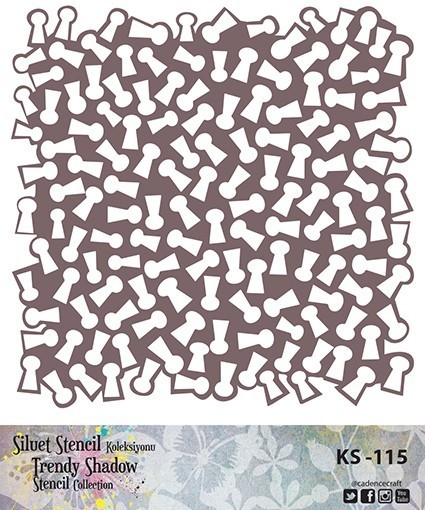 KS115 Silüet Stencil