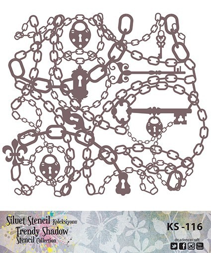 KS116 Silüet Stencil