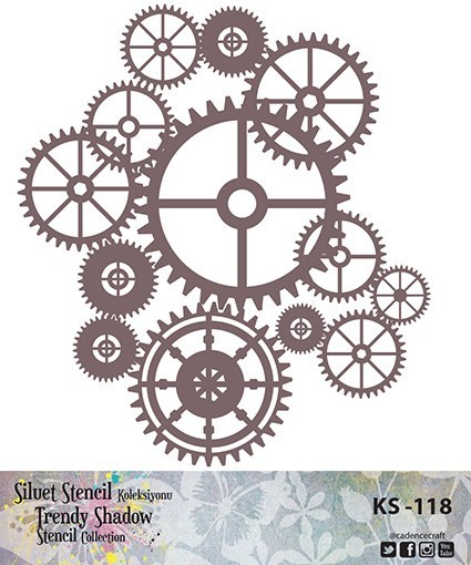 KS118 Silüet Stencil