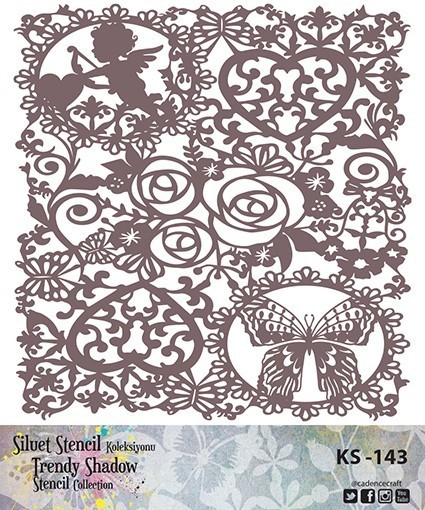 KS143 Silüet Stencil