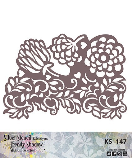 KS147 Silüet Stencil