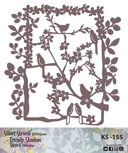 KS155 Silüet Stencil