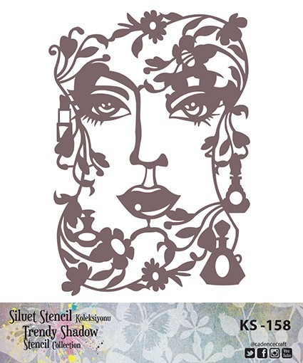 KS158 Silüet Stencil