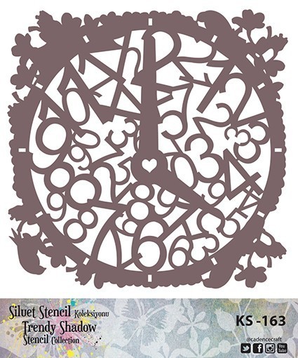 KS163 Silüet Stencil